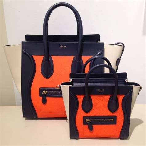 celine nano bag measurements|The Ultimate Bag Guide: The Céline Luggage Tote .